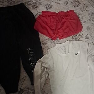 Nike Kids Red Shorts